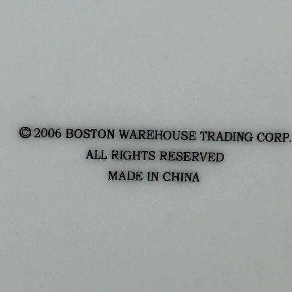 Boston Warehouse "Holiday Bulbs" Ornament Catch All Dish Retro Box 2006 - Picture 6 of 7